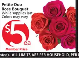 Vons Petite Duo Rose Bouquet offer