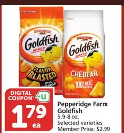 Vons Pepperidge Farm Goldfish offer