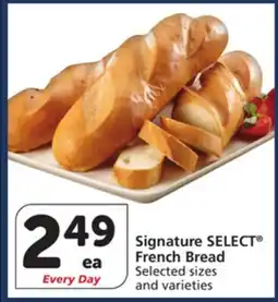 Vons Signature SELECT French Bread offer