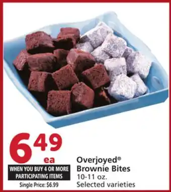 Vons Overjoyed Brownie Bites offer