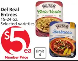 Vons Del Real Entrées offer