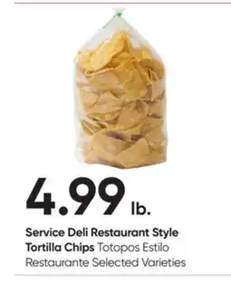 Stater Bros Service Deli Restaurant Style Tortilla Chips offer