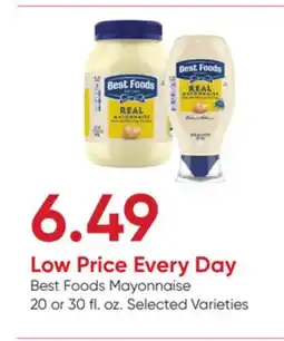 Stater Bros Best Foods Mayonnaise offer