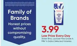 Stater Bros Stater Bros. Lactose Free Grade A Milk offer