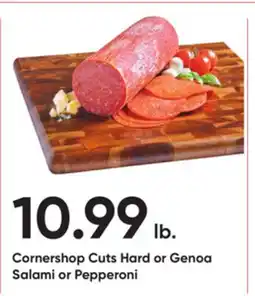 Stater Bros Cornershop Cuts Hard or Genoa Salami or Pepperoni offer