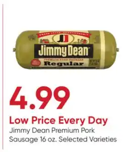 Stater Bros Jimmy Dean Premium Pork Sausage offer