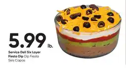 Stater Bros Service Deli Six Layer Fiesta Dip offer