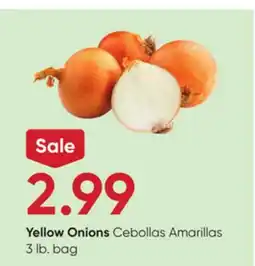 Stater Bros Yellow Onions offer