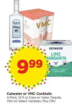 Food 4 Less Cutwater or VMC Cocktails offer