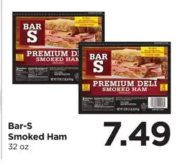 Food 4 Less Bar-S Smoked Ham offer