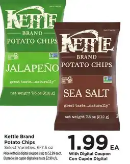 Food 4 Less Kettle Brand Potato Chips offer