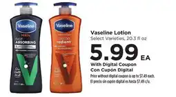 Food 4 Less Vaseline Lotion offer
