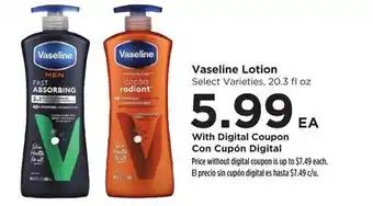 Food 4 Less Vaseline Lotion offer