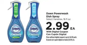 Food 4 Less Dawn Powerwash Dish Spray offer