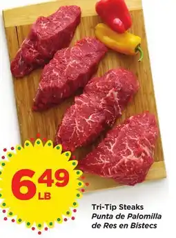 Food 4 Less Tri-Tip Steaks offer