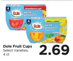 Food 4 Less Dole Fruit Cups offer