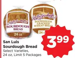Food 4 Less San Luis Sourdough Bread offer