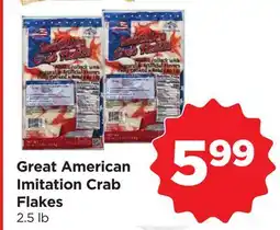 Food 4 Less Great American Imitation Crab Flakes offer