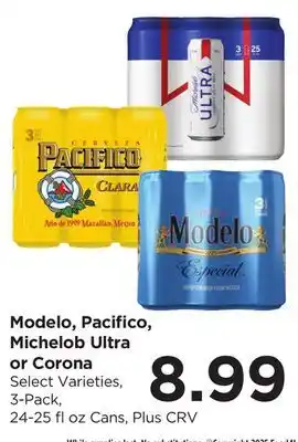 Food 4 Less Modelo, Pacifico, Michelob Ultra or Corona offer