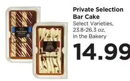Food 4 Less Private Selection Bar Cake offer
