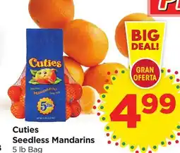Food 4 Less Cuties Seedless Mandarins offer