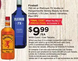 Ralphs Fireball offer