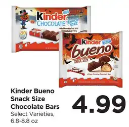 Food 4 Less Kinder Bueno Snack Size Chocolate Bars offer