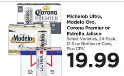 Food 4 Less Michelob Ultra, Modelo Oro, Corona Premier or Estrella Jalisco offer