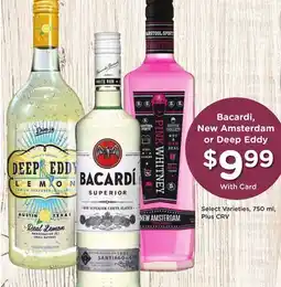 Ralphs Bacardi, New Amsterdam or Deep Eddy offer