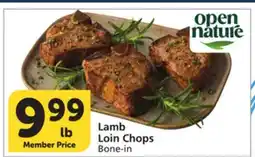 Albertsons Lamb Loin Chops offer