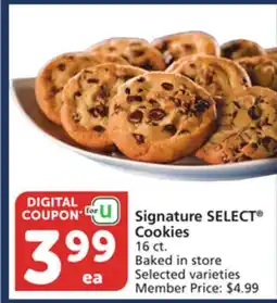 Albertsons Signature SELECT Cookies offer