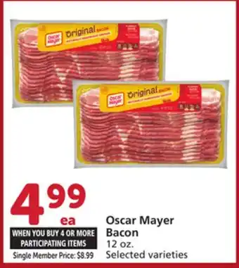 Albertsons Oscar Mayer Bacon offer