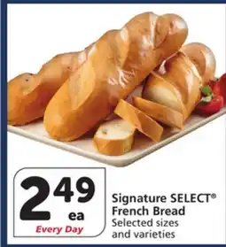 Albertsons Signature SELECT French Bread offer