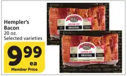 Albertsons Hempler's Bacon offer