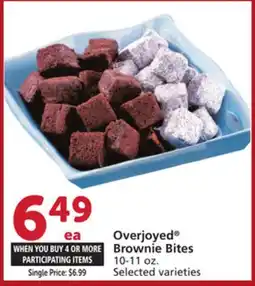 Albertsons Overjoyed Brownie Bites offer