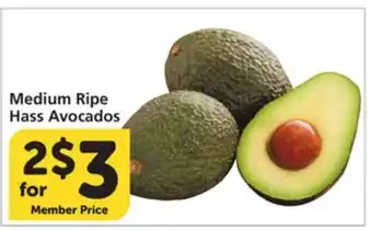 Albertsons Medium Ripe Hass Avocados offer
