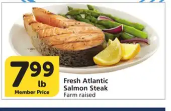 Albertsons Fresh Atlantic Salmon Steak offer