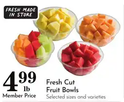 Pavilions Fresh Cut Fruit Bowls offer