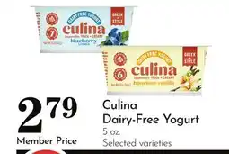 Pavilions Culina Dairy-Free Yogurt offer