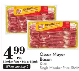 Pavilions Oscar Mayer Bacon offer
