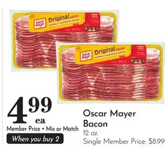 Pavilions Oscar Mayer Bacon offer