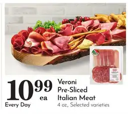 Pavilions Veroni Pre-Sliced Italian Meat offer