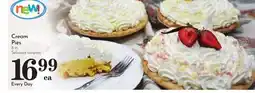 Pavilions Cream Pies offer