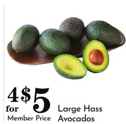Pavilions Large Hass Avocados offer