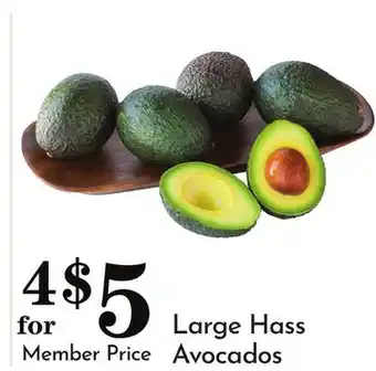 Pavilions Large Hass Avocados offer