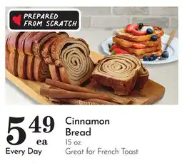 Pavilions Cinnamon Bread offer