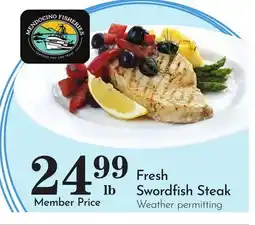 Pavilions Fresh Swordfish Steak offer