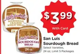Ralphs San Luis Sourdough Bread offer