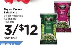 Ralphs Taylor Farms Salad Kit offer