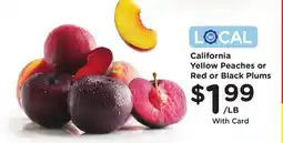 Ralphs California Yellow Peaches offer